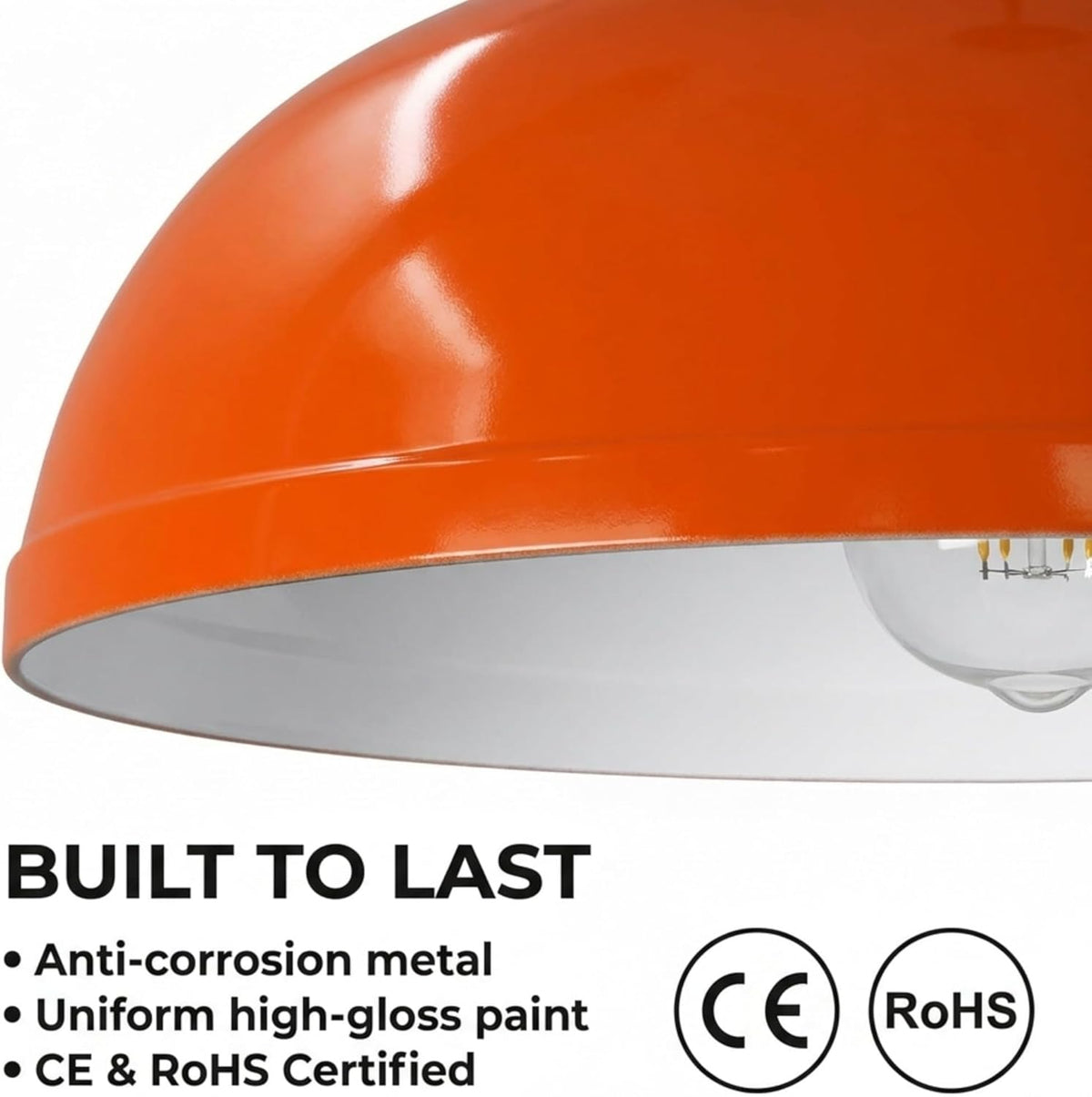 kit de suspension luminaire Orange