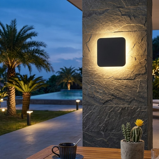 Applique murale LED moderne haut/bas IP54 design étanche ~2232