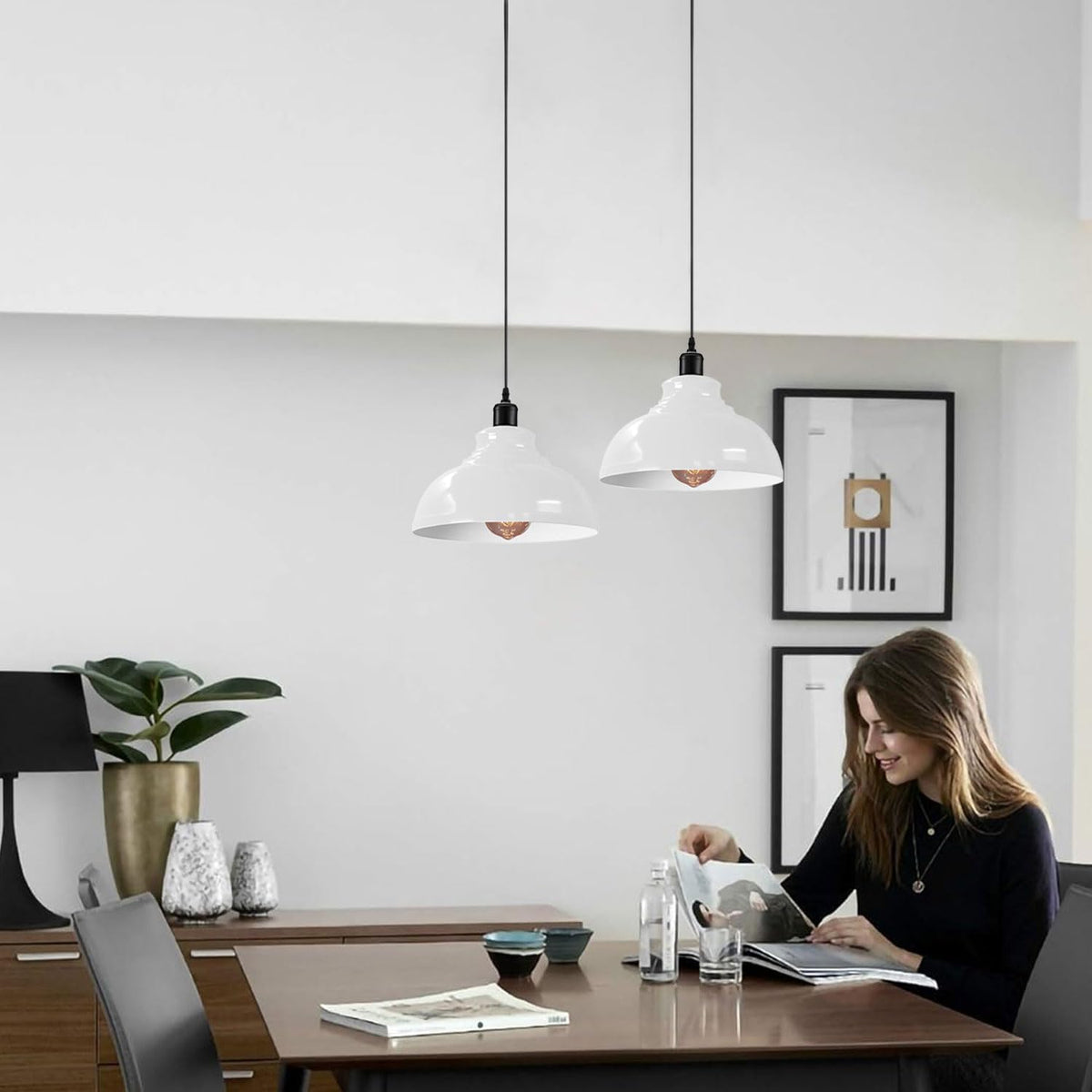 lampe industrielle suspension