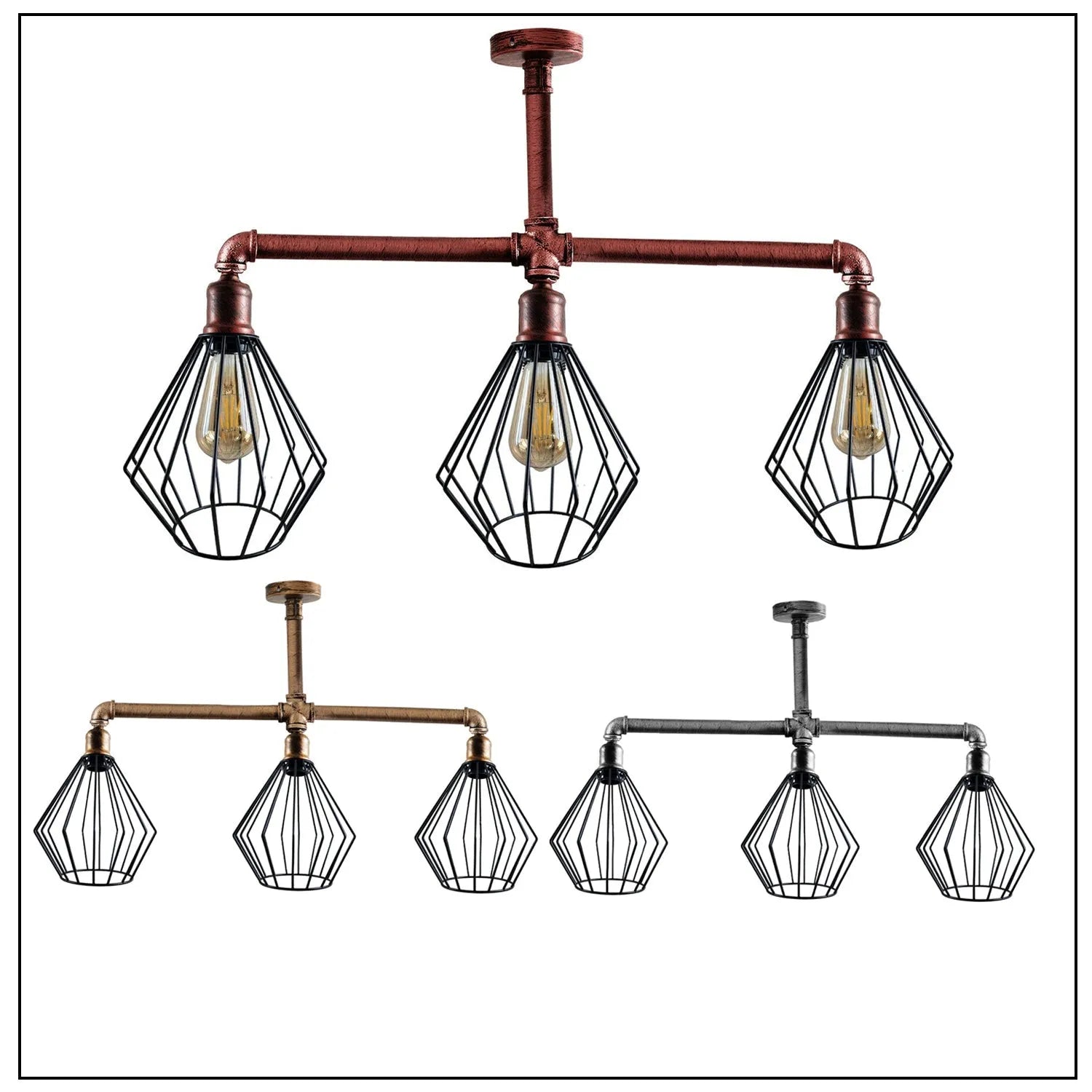luminaire industriel vintage