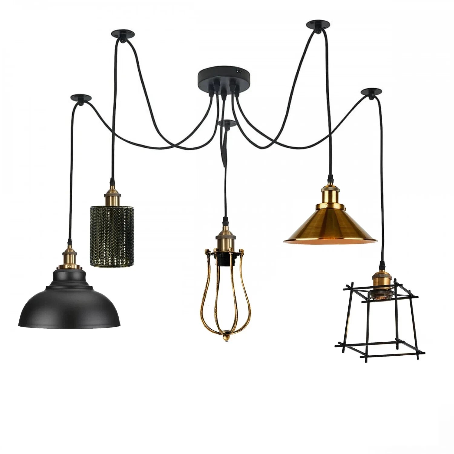 lustre cage, suspension cage