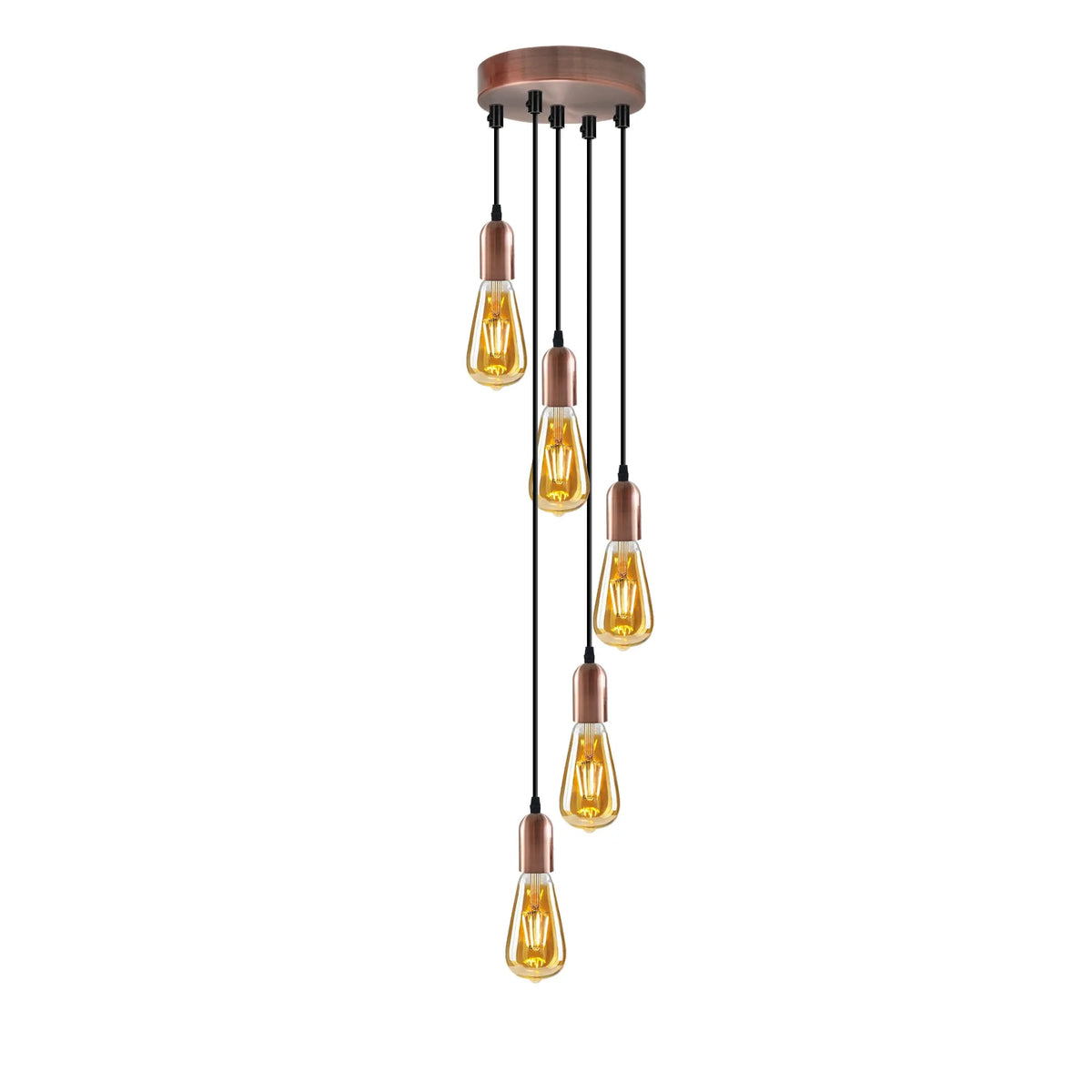 lustre vintage industriel