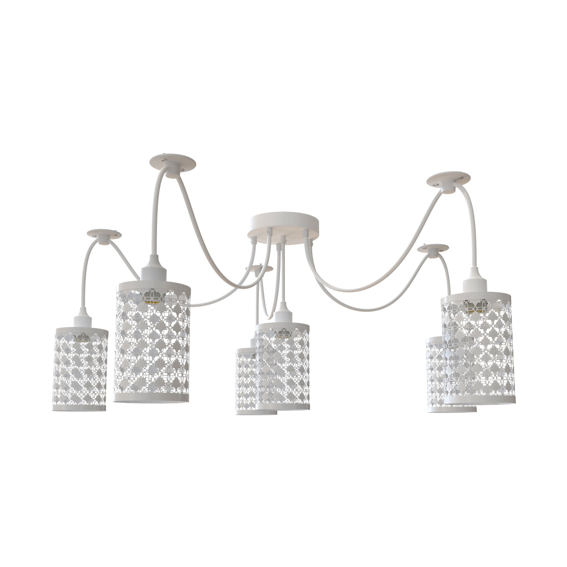 modern spider light pendant