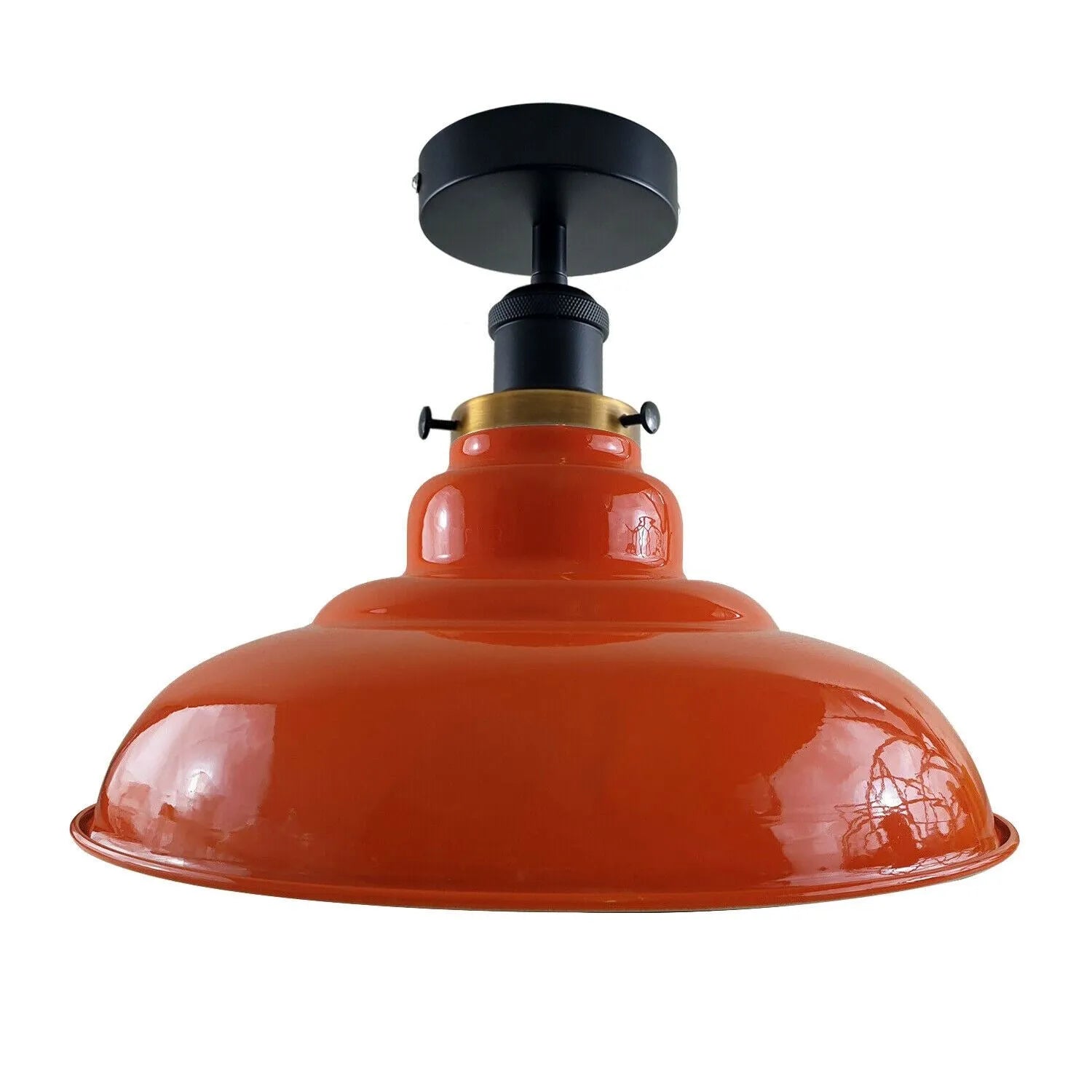 plafonnier orange