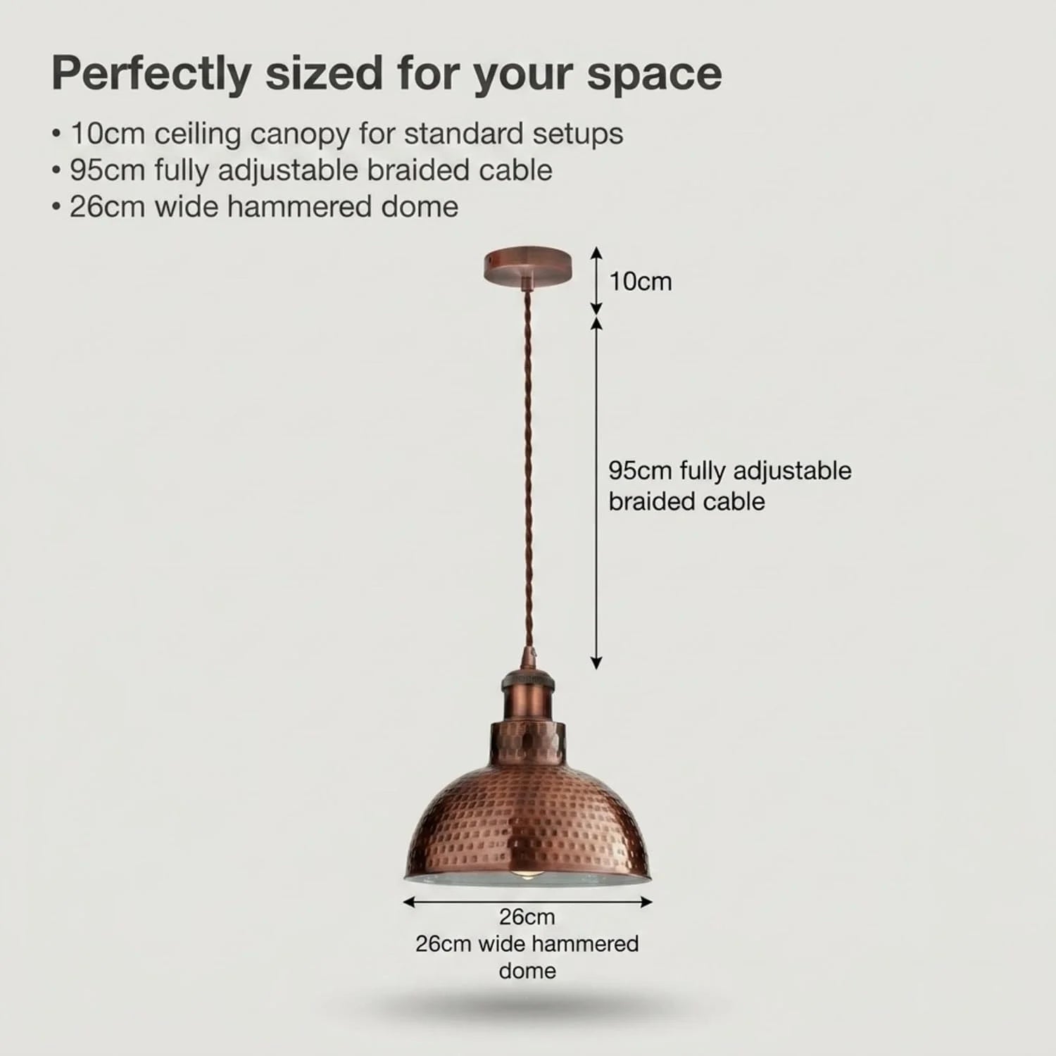 plafonnier Suspension réglable