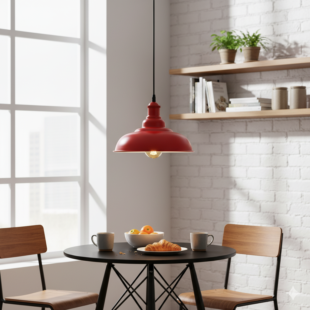 suspension industrielle vintage