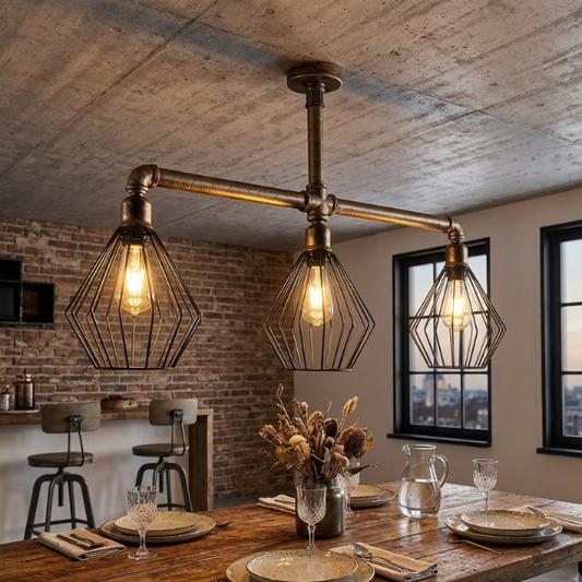 plafonnier steampunk E27