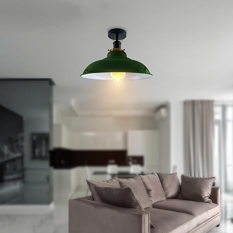 plafonnier chambre vert