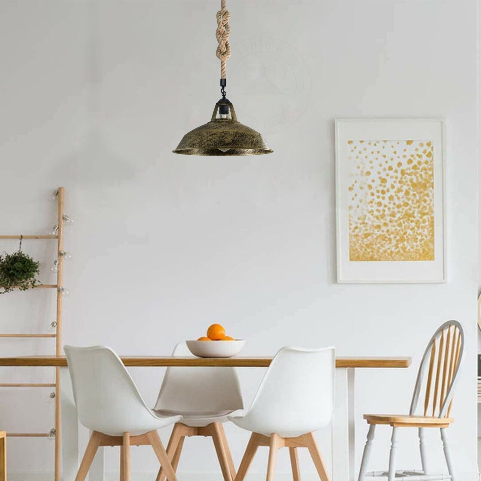 Brushed Copper Ceiling pendant light over Kitchen Island Light