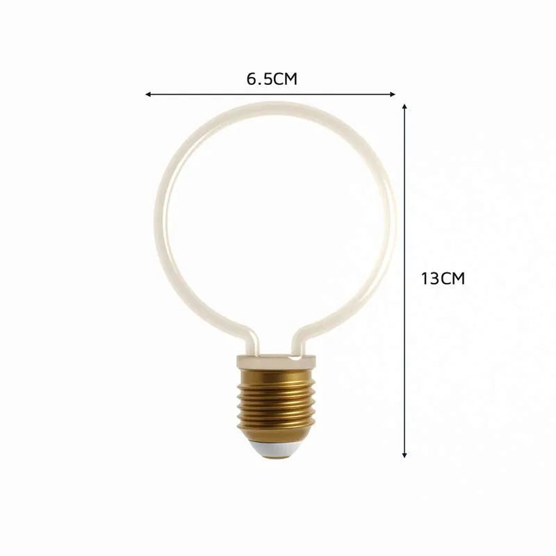  4W/8W Edison Light Bulb E27 Amber