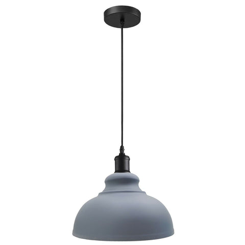 Lampe suspendue industrielle avec abat-jour en métal plafonnier suspendu ~ 5273