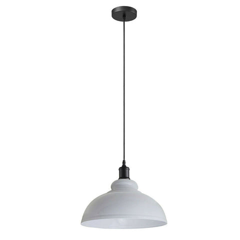 Lampe suspendue industrielle avec abat-jour en métal plafonnier suspendu ~ 5273