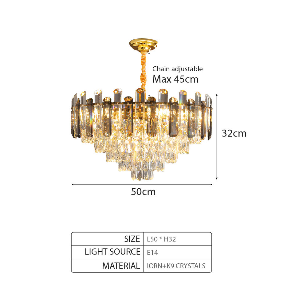 modern crystal ceiling light chandeliers 