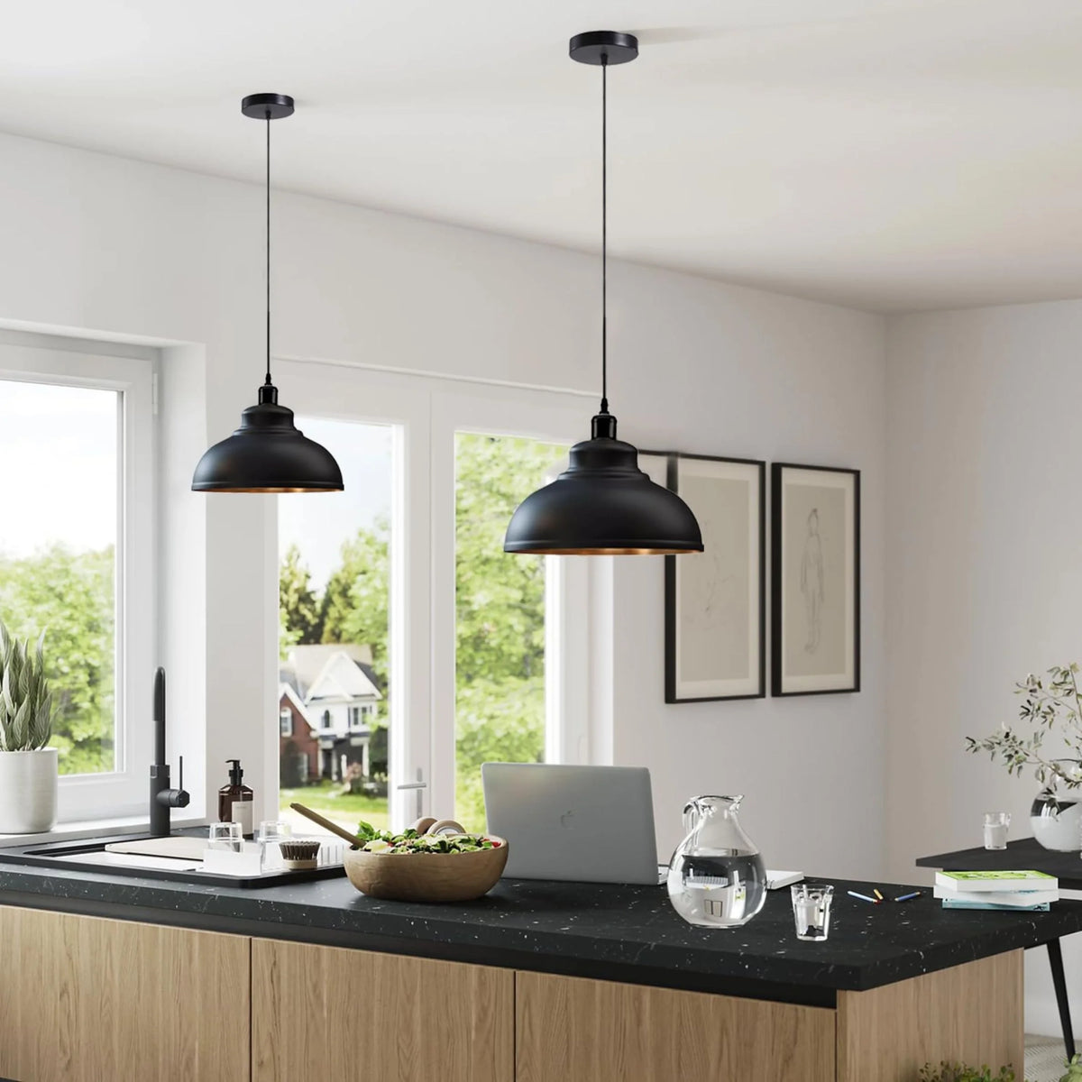 luminaire style industriel
