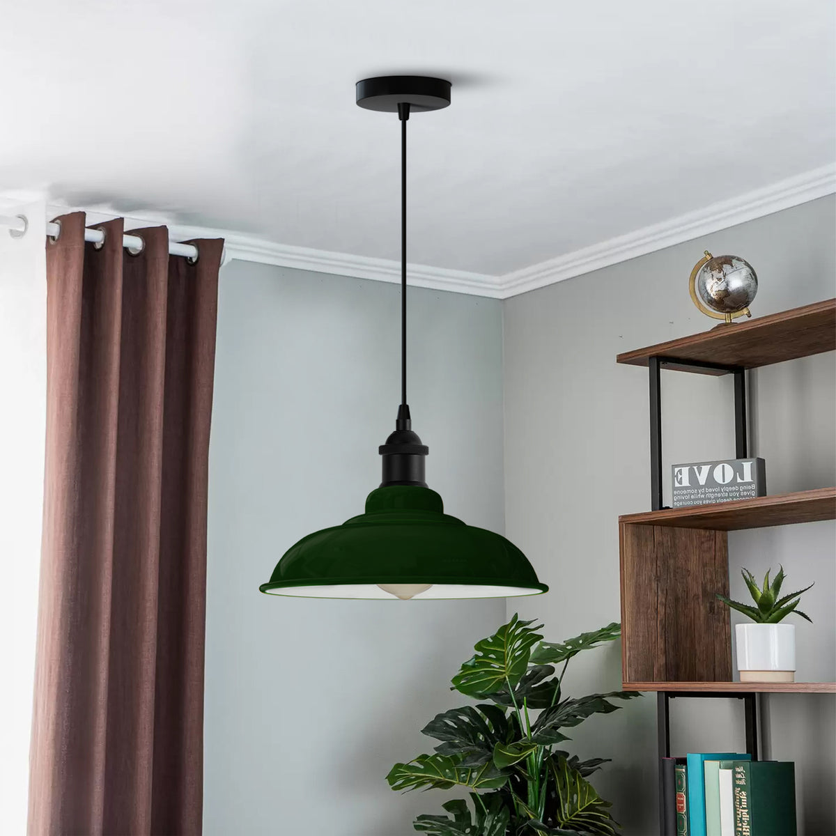 suspension pour cuisine vert