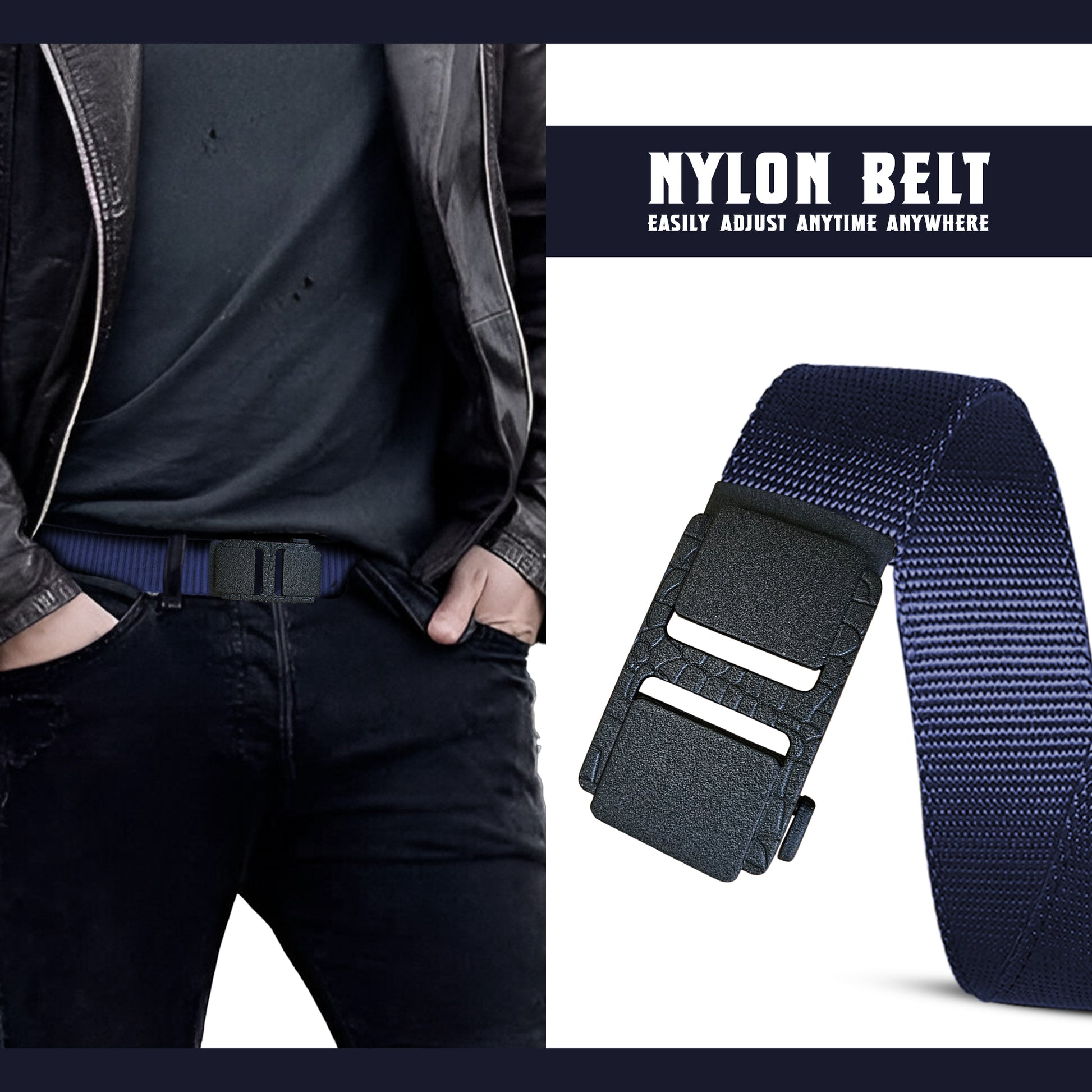 Woven Leather Belt 