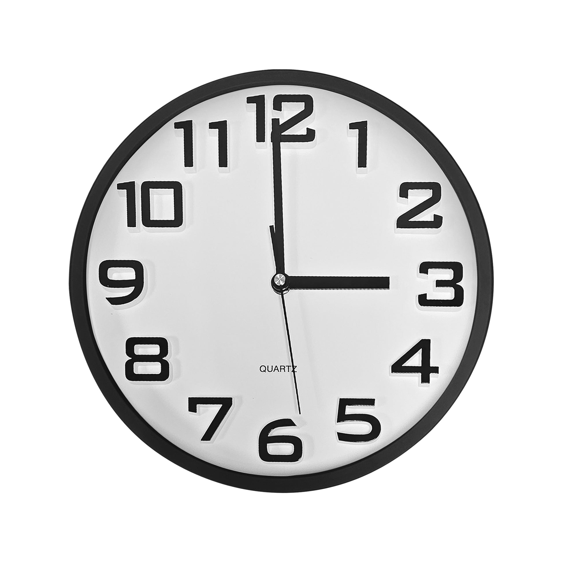 Round Wall Clock Without Ticking Noises Silent Clock