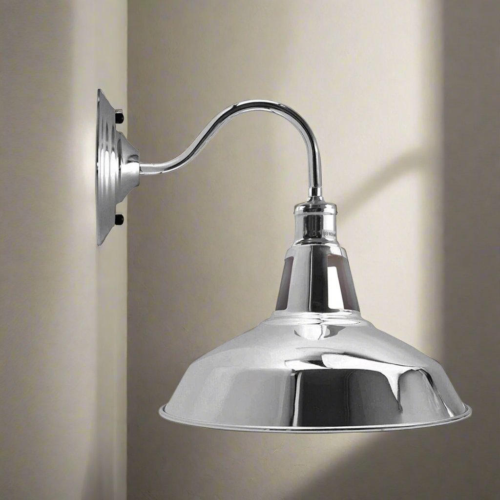 wall lights chrome