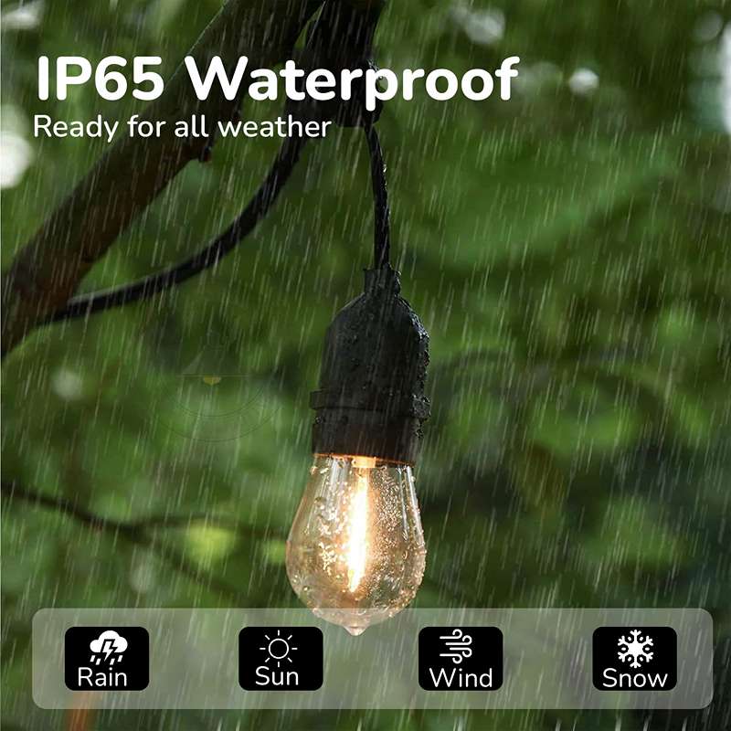 IP65 Waterproof Indoor/Outdoor String Garden Lights