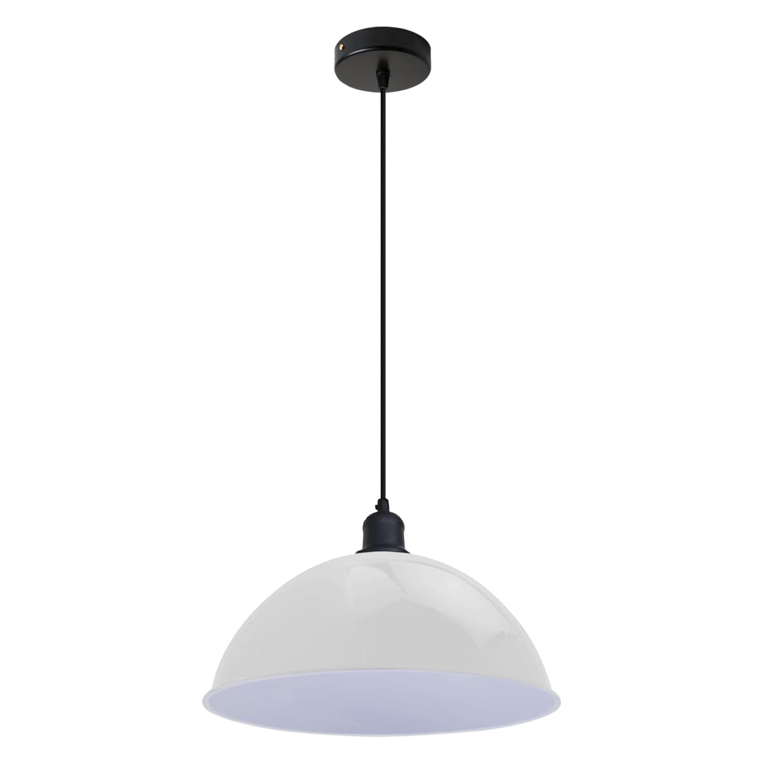 White Dome Shade Ceiling pendant light