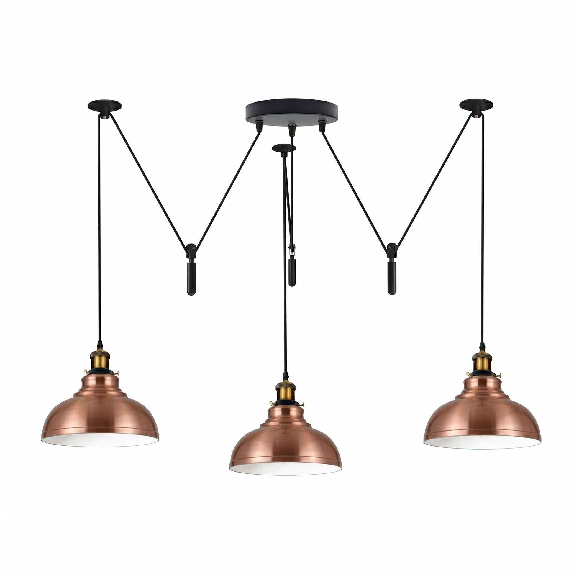 Suspension LEDSone 3 Têtes Réglables - Éclairage Moderne