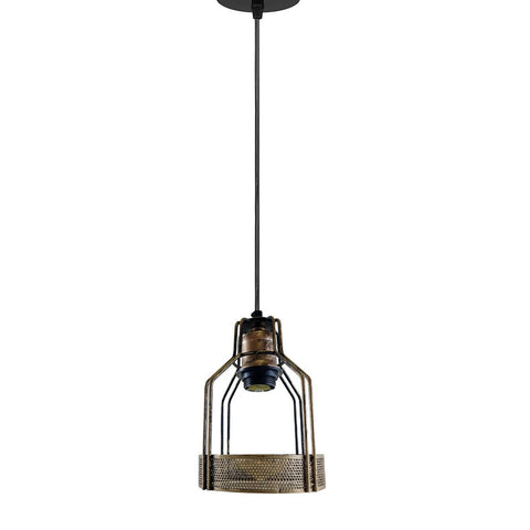 Plafonnier suspendu industriel rétro Vintage, éclairage d'intérieur, luminaire décoratif de plafond, idéal pour un salon ou une cuisine, avec Cage à oiseaux, ~ 1202