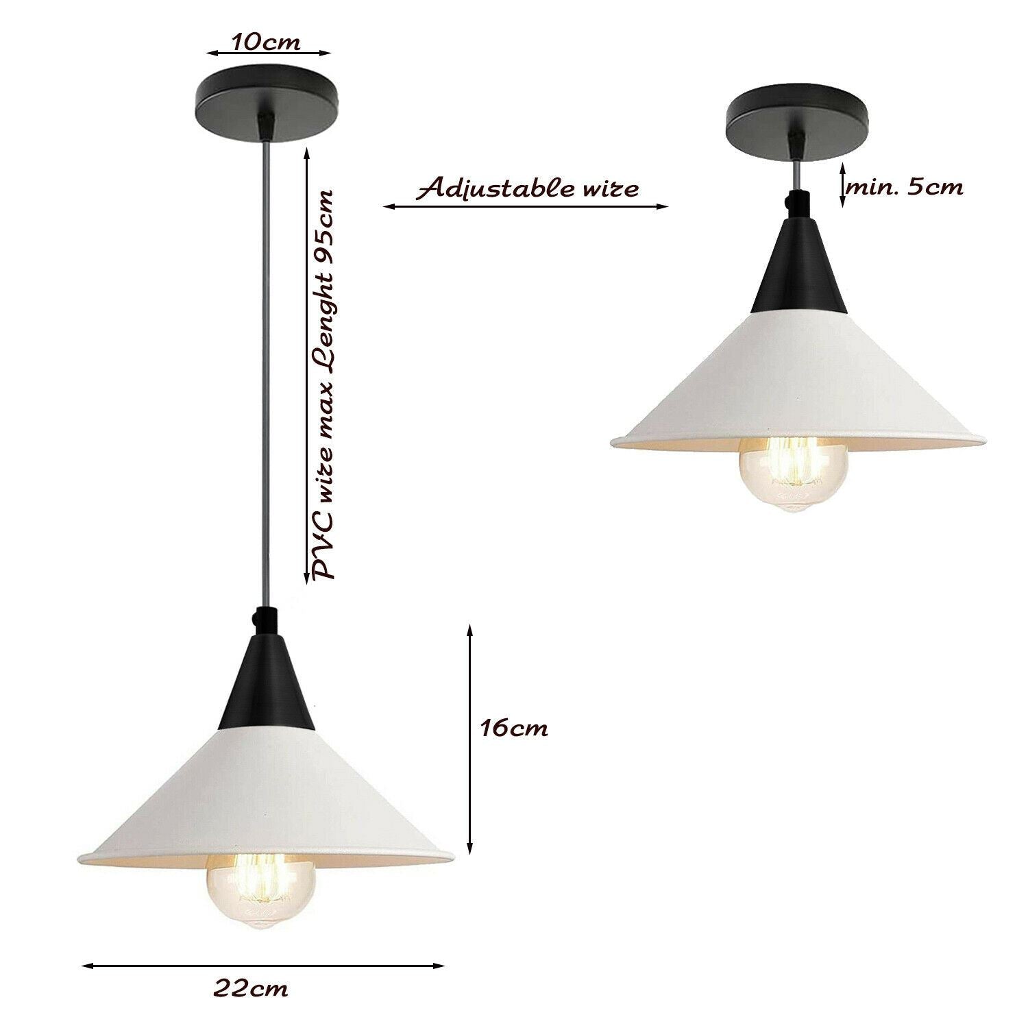 pendant light- size image