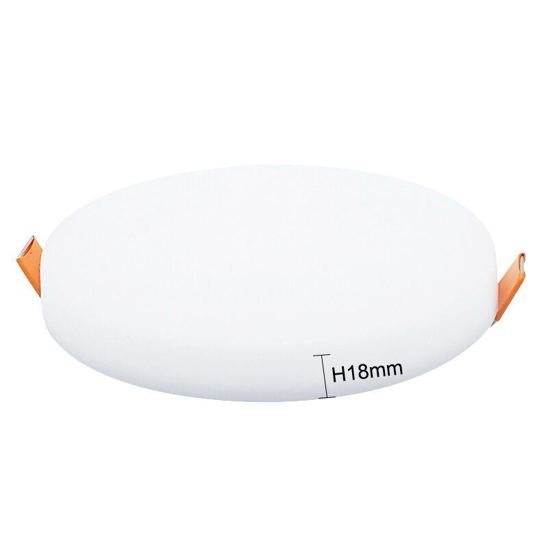 Modern LED Round Recessed Ultra slim Ceiling Flat Panel down Light Cool White Indoor Light~1295 - LEDSone UK Ltd