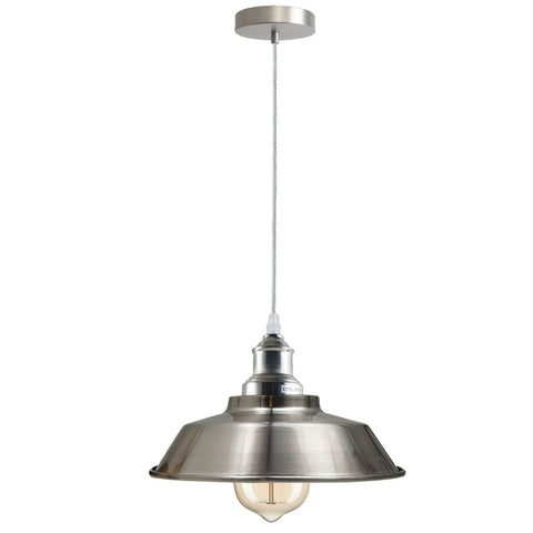 vintage industriel métal plafond pendentif ombre rétro lumière ~ 1336
