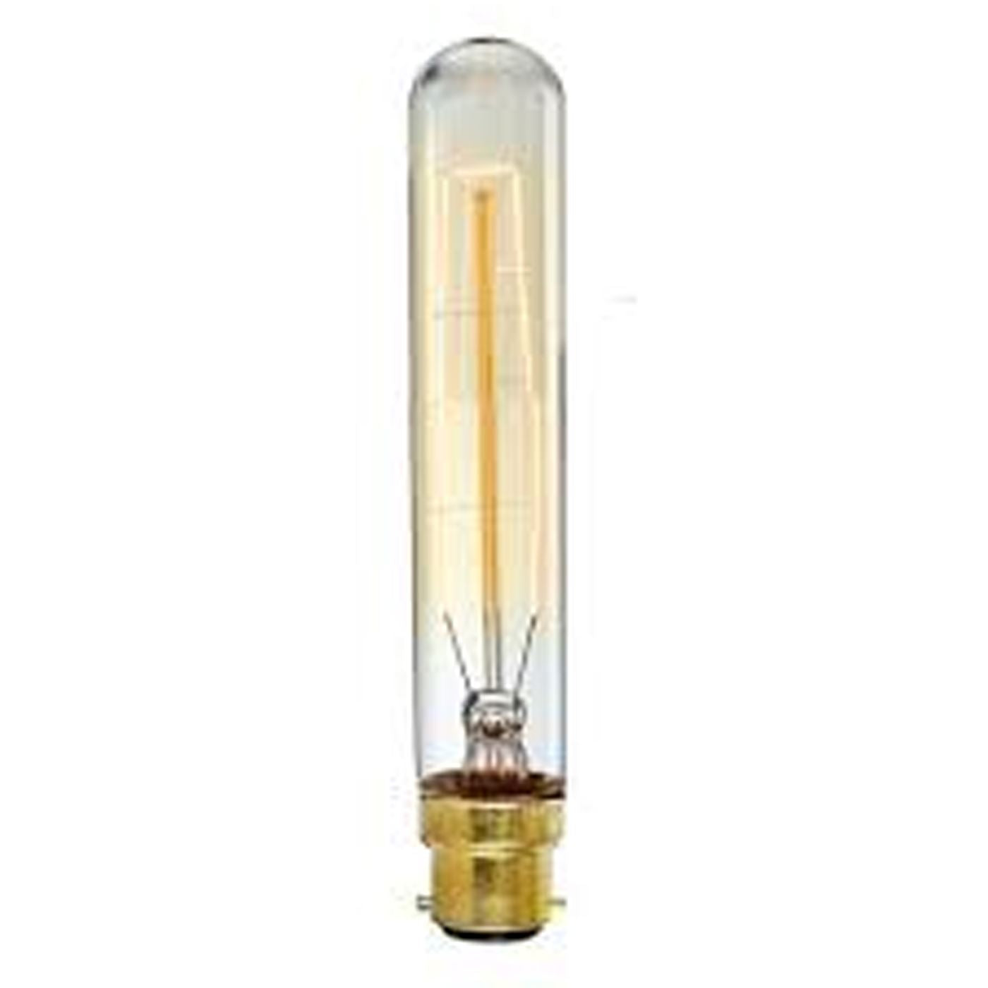 Dimmable B22 E27 Vintage Charm Filament Incandescent Tall Edison Bulb