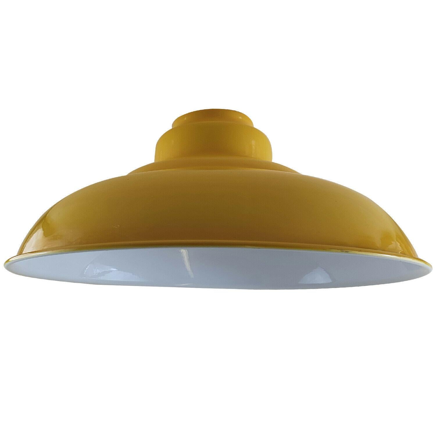 yellow lamp shade