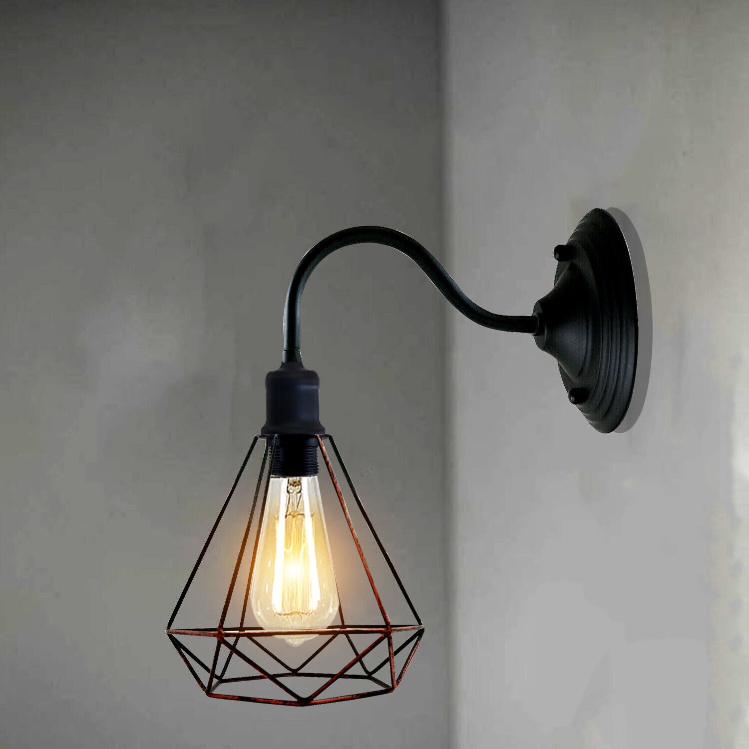 Wall Lighting Wire Cage Pendant Light wire Cage