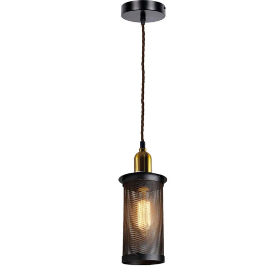 Retro Industrial Vintage Metal Ceiling Lampshade Chandelier Pendant Light