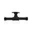 LEDSone Industrial Iron Black Towel Rail Hanging Holder 20mm Pipe Fitting Hanger~3560 - LEDSone UK Ltd