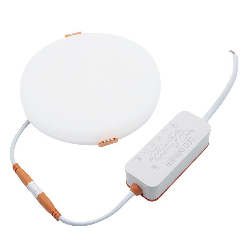 Modern LED Round Recessed Ultra slim Ceiling Flat Panel down Light Cool White Indoor Light~1295 - LEDSone UK Ltd