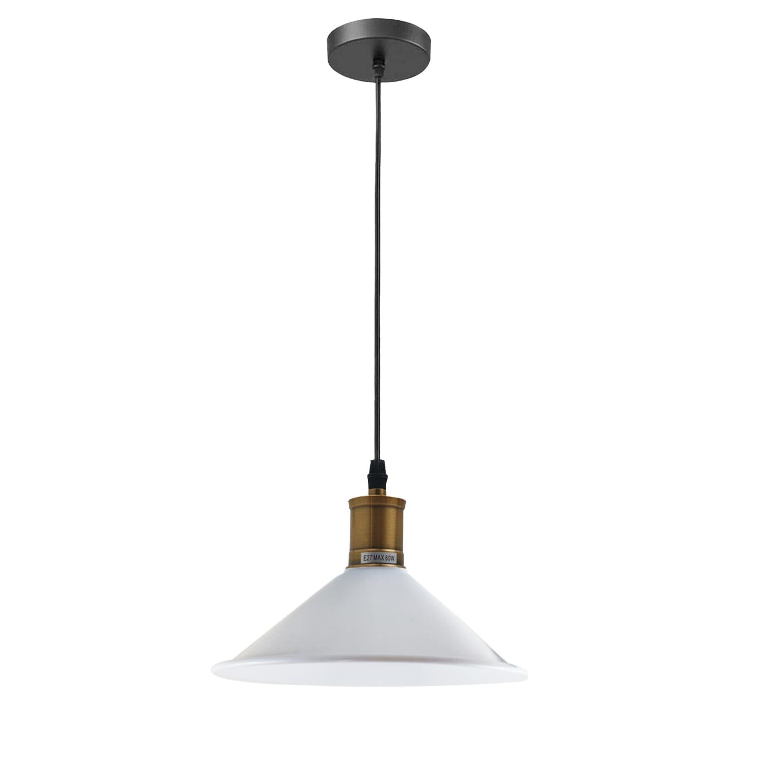 Vintage Industrial Ceiling Pendant Light Retro Loft Style Metal Shade Lamp~1420 - LEDSone UK Ltd