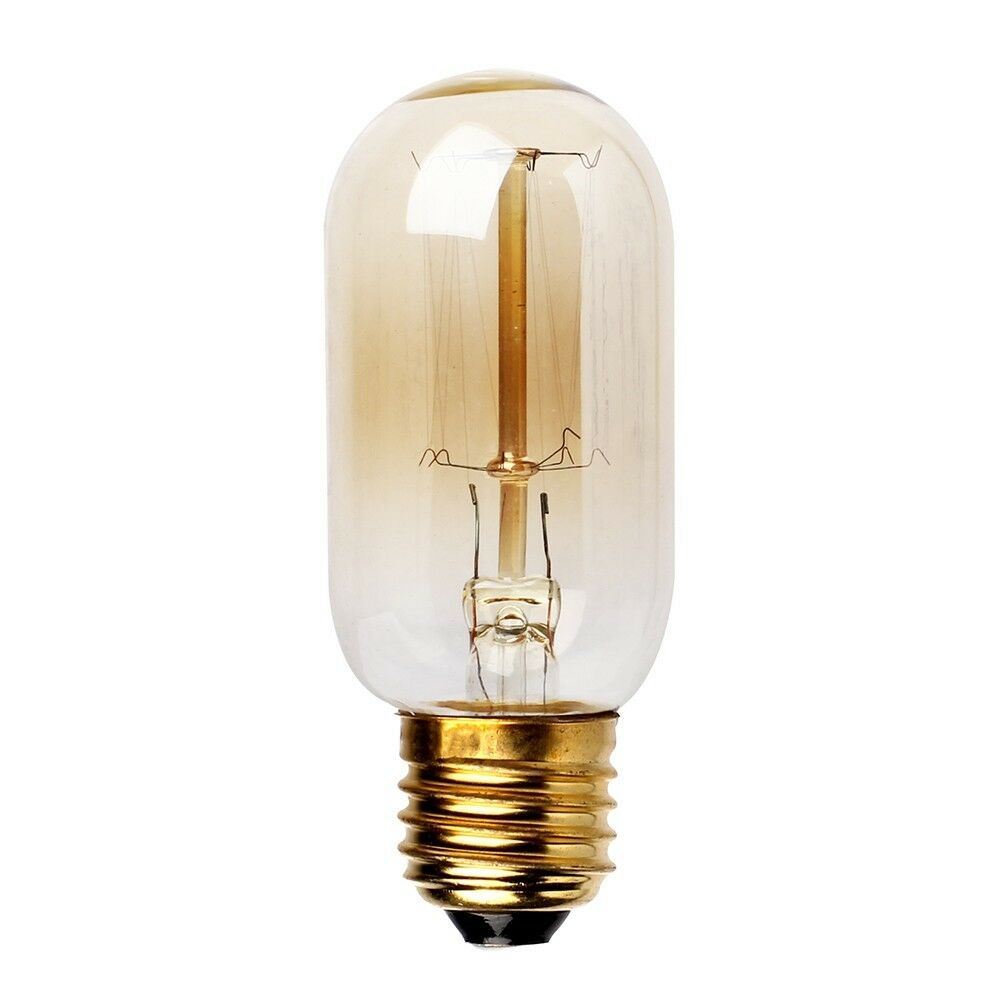 Dimmable B22 E27 Vintage Charm Filament Incandescent Tall Edison Bulb