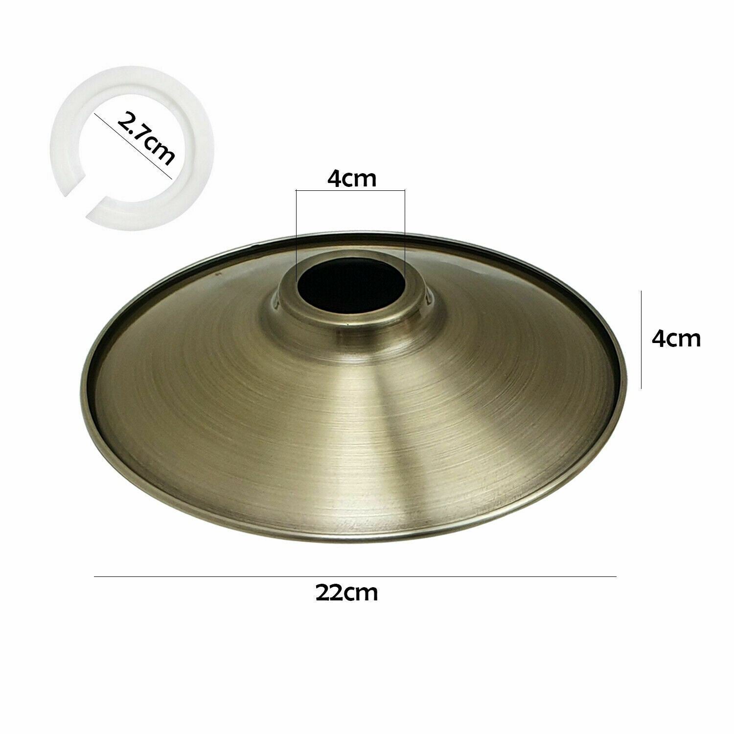 metal lamp shade - Size image