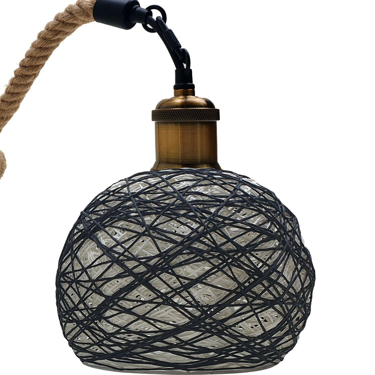 Rattan Hanging Lamp Shades