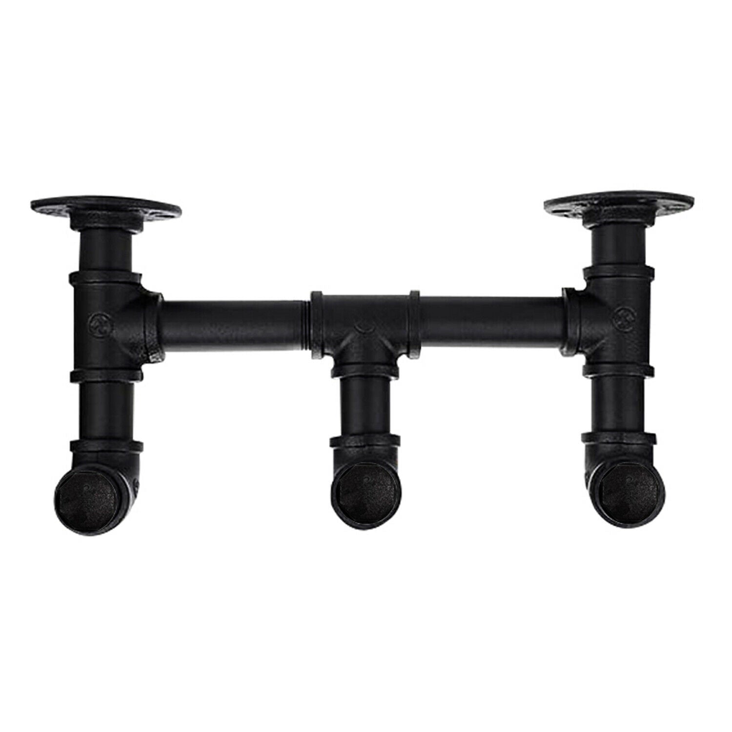 Industrial Steampunk Bath Wall Towel Rail Rack Storage Holder Iron Pipe Hanger~3582 - LEDSone UK Ltd