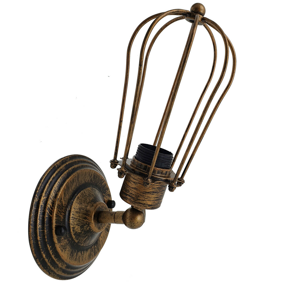 Vintage Retro Industrial Loft Rustic Cage Wall Sconce Ceiling Lights Porch Lamp ~3549 - LEDSone UK Ltd