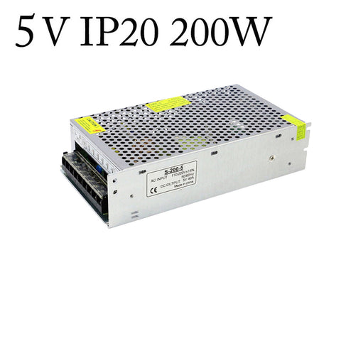 Transformateur de tension constante de commutation DC 5V, pilote LED IP20 ~ 1409