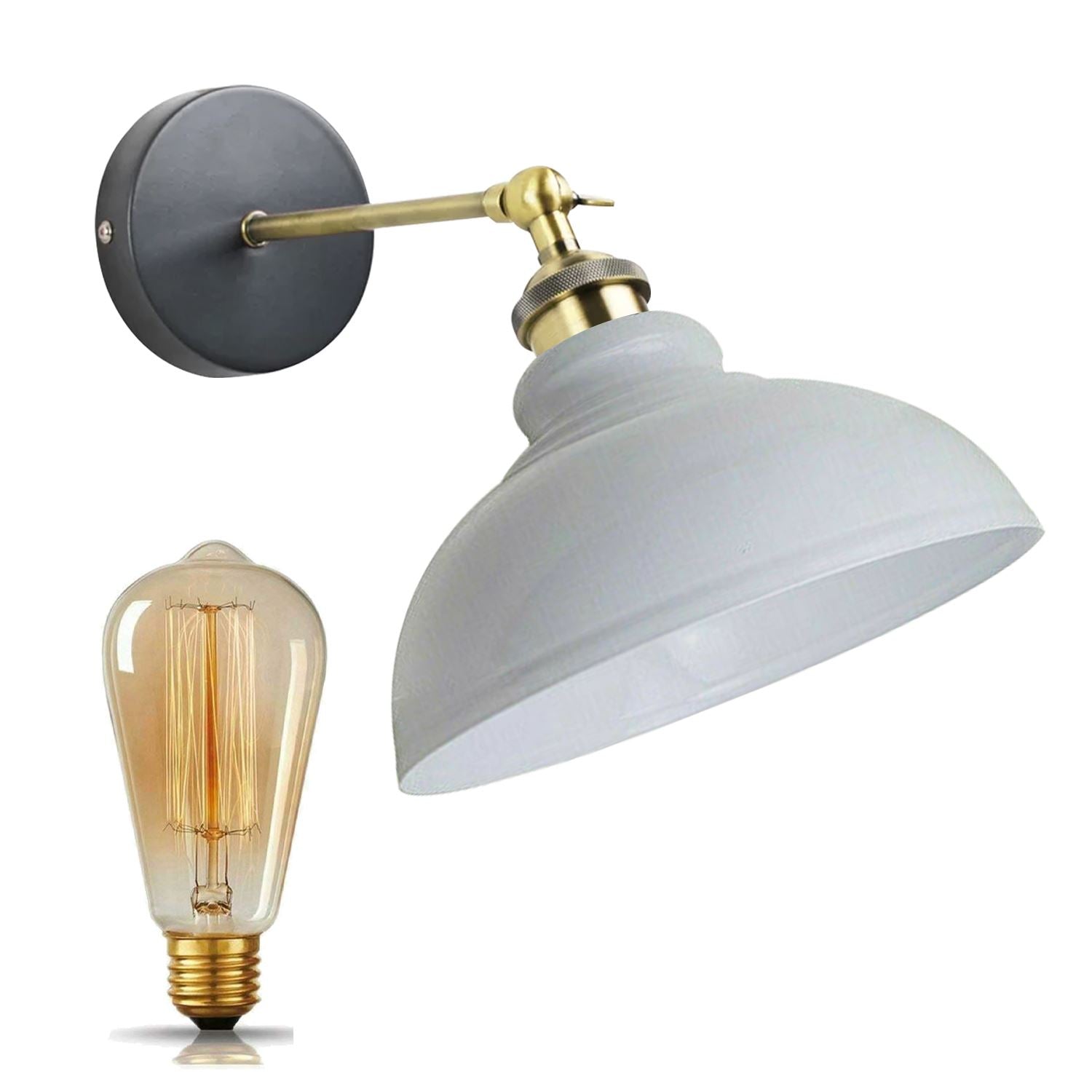 Modern Industrial Vintage Retro Loft Sconce Wall Light Lamp Fitting Fixture UK~1220 - LEDSone UK Ltd