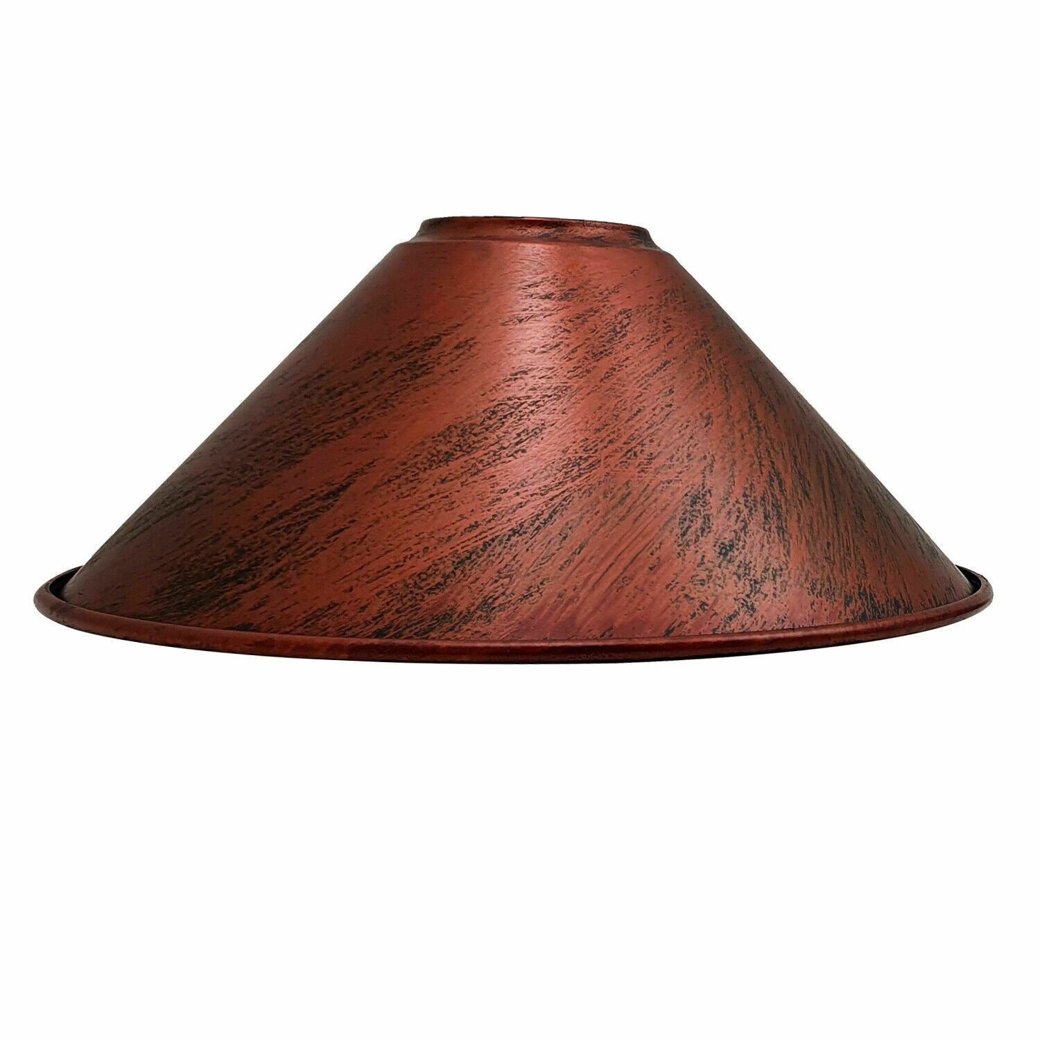 220mm x 10cm Cone Light Shades Metal Easy Fit Ceiling Pendant Hanging Wall Lampshade~1383 - LEDSone UK Ltd