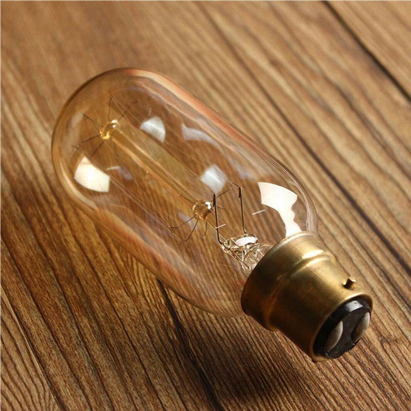 Dimmable B22 E27 Vintage Charm Filament Incandescent Tall Edison Bulb