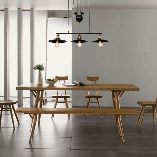 Pulley Light over kitchen