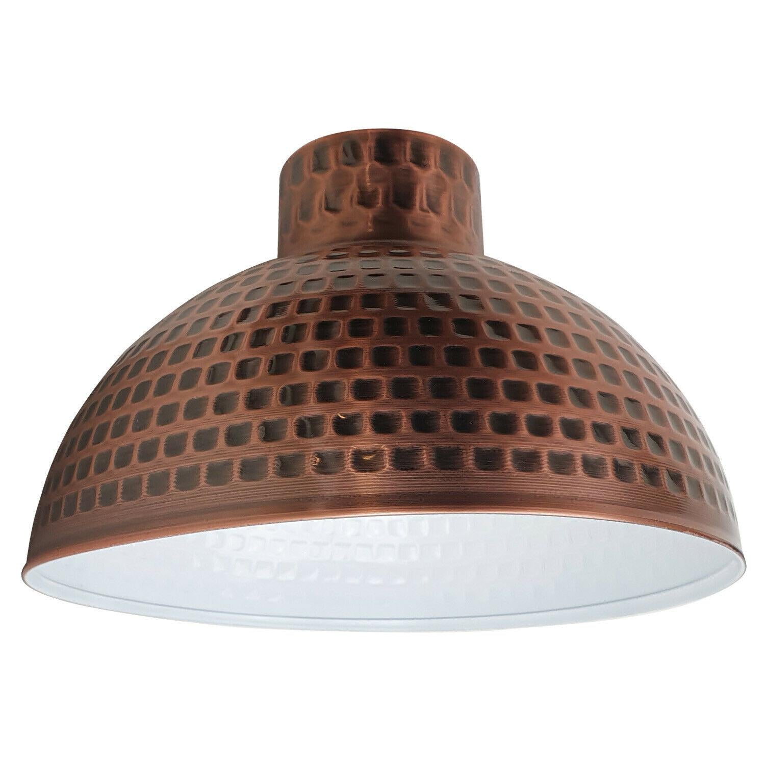 260mm Dome Retro Light Shade Easy Fit Pendant Lampshade~1397 - LEDSone UK Ltd