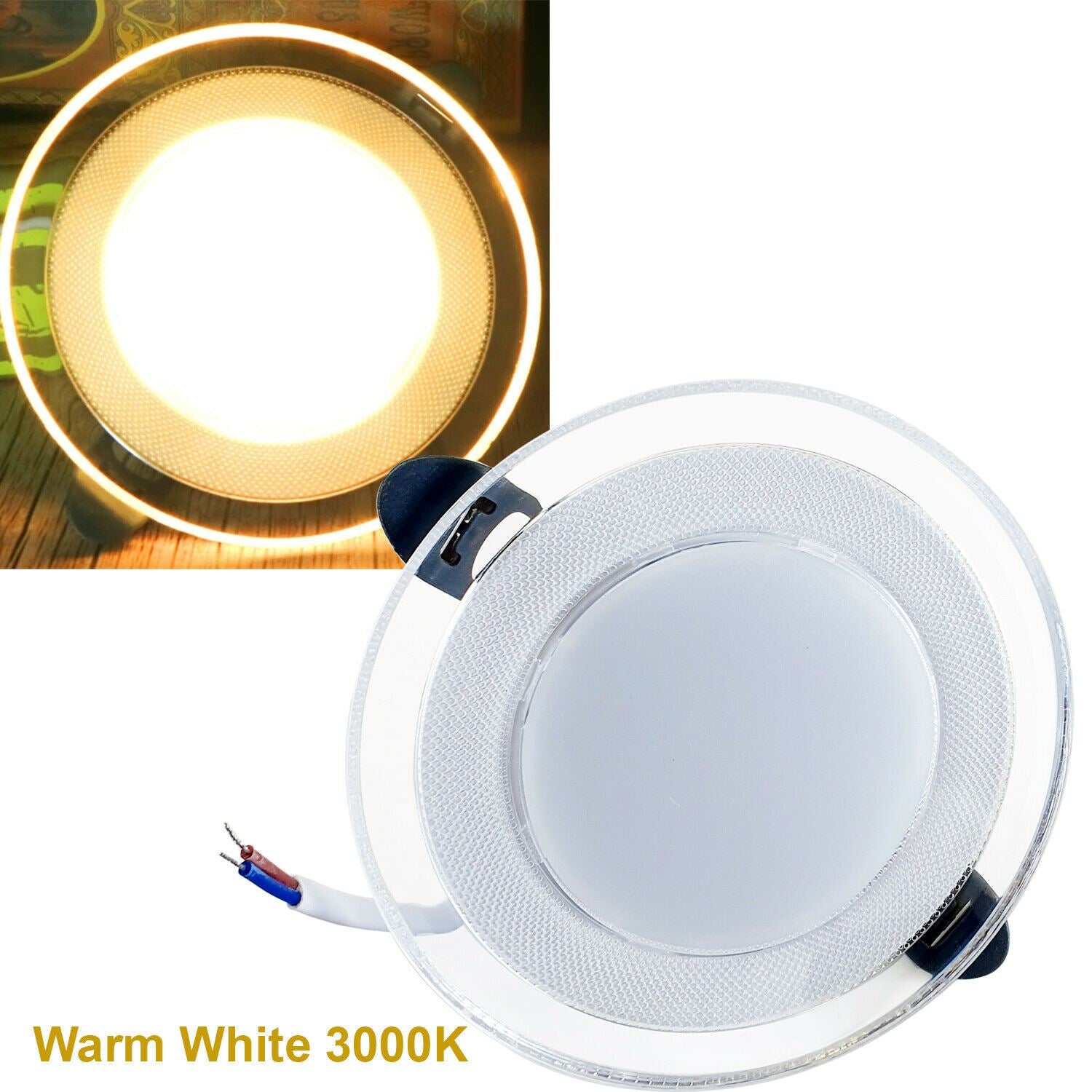 LED Round Ceiling Panel Down Light Living Room Bedroom Kitchen~1359 - LEDSone UK Ltd