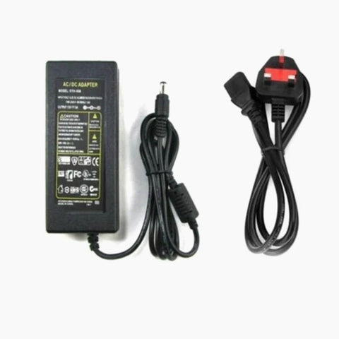 Adaptateur d'alimentation AC DC 12V 5A, transformateur de chargeur pour bande LED 3528/5050 ~ 2364