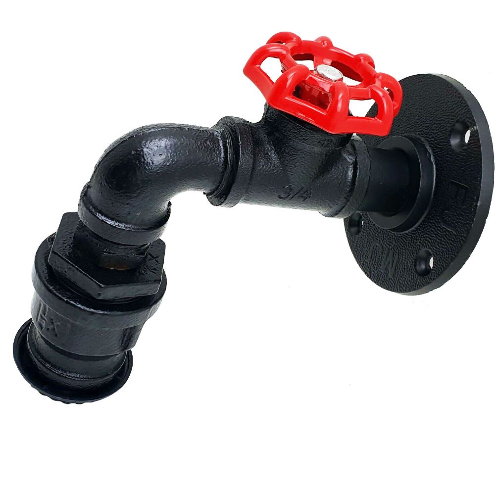 Black Water Pipe Wall Lighting (2)